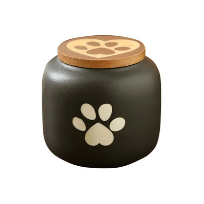 Ceramic Pet Ashes Storage Box Cute 180/500ml Funeral Urn for Pets Sealed Jar Memorials Dog Cat Cremation Urns